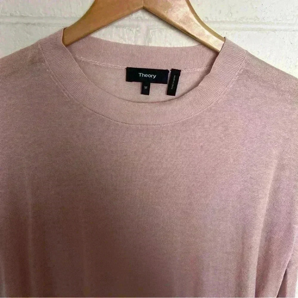 Theory Karenia Sag Harbor Long Sleeve Top-Medium - Picture 3 of 6